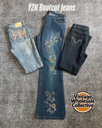 Y2K Bootcut Jeans - (12/08)