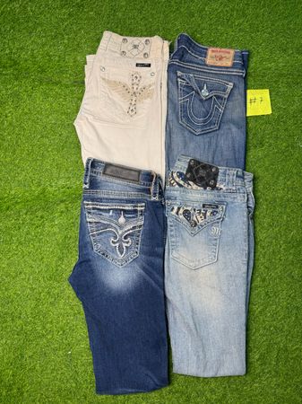 y2k ウーマンズジーンズ miss mee rockrevival and true religion # 7