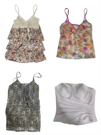 Y2K Cami Tops 12 Stück