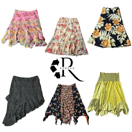 Y2K Poly Midi Skirt