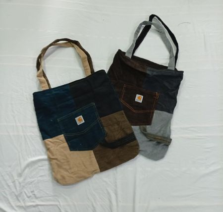 CR10978 Upcycled Carhartt Corduroy Bags