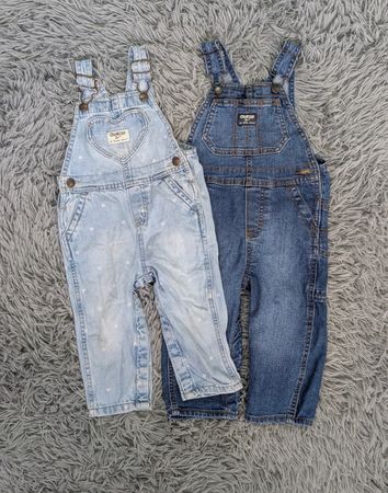 ***Kids Classic Denim Dungarees
