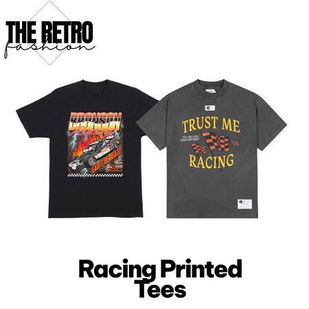 Printed Racing T-Shirts.        #719