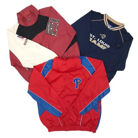Vintage Mix Branded Sports WindBreaker Jackets