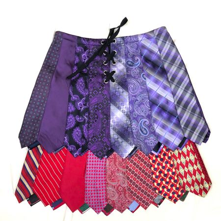 Upcycled Tie Skirts