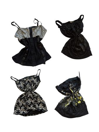 Y2K Indie Dark Camisoles-ST-309