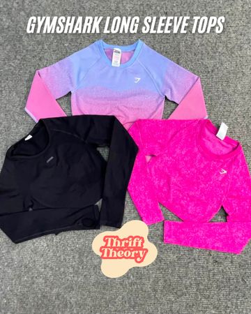 Gymshark Long Sleeve Tops - (01/08)