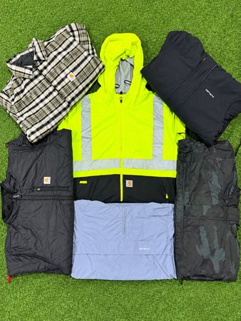 vintage carhartt quilted jackets