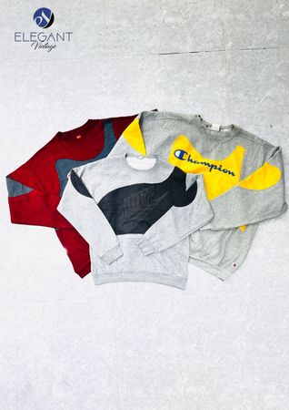 Upcycled Champion & Mix Branded Sweatshirts - EVR0386