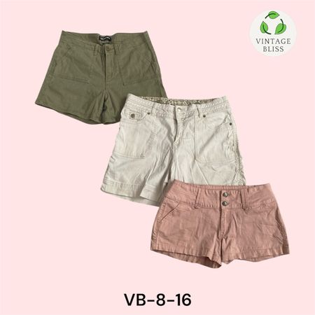 Y2K Cotton Shorts Wholesale Bundle – 12 Pezzi (VB-8-16)