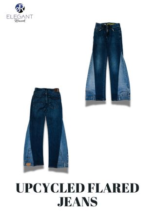 Upcycled Flared Jeans - EVR0220