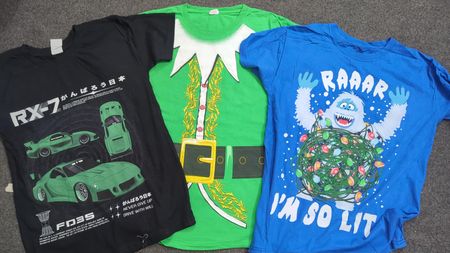Gemischte Grafik-T-Shirts