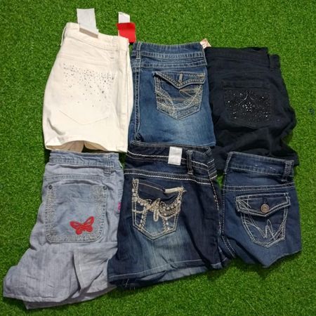 CATO AND OTHER BRAND MINI MICRO SHORTS (C348)