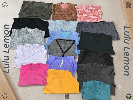 T-shirt Lululemon à manches longues et courtes