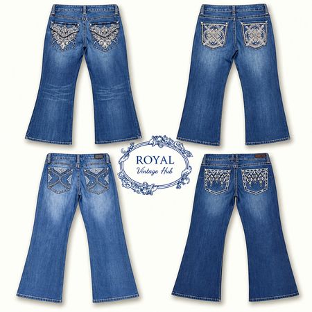 Y2K flare jeans