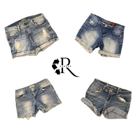 Y2 K NYC IT Girl Denim Short RW-2516