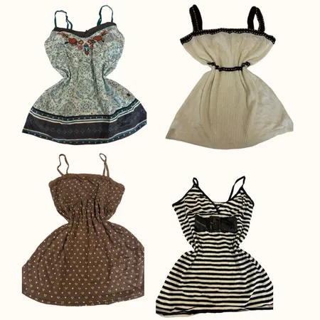 Y2K Sweetheart Camis - ST-123