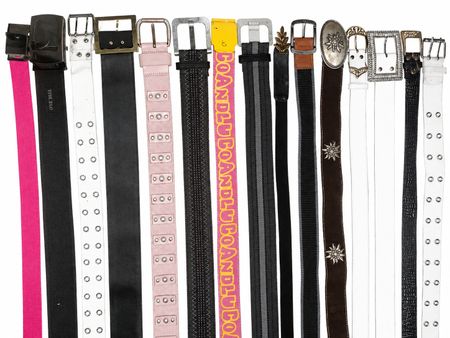 15 PCS Y2K Studded and Vintage Style Belts