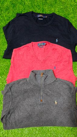 Ralph Lauren 1/4 zip and sweater