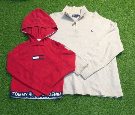 7746 - Ralph Lauren, Tommy Hilfiger Pullover und ¼ Reißverschluss