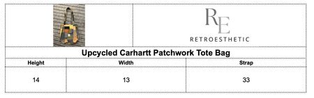 Upcycled Carhartt Patchwork Tote Body Bags