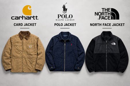 Jaqueta Carhartt, polo e The North Face
