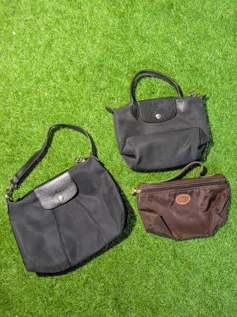 Longchamp branded hand bags