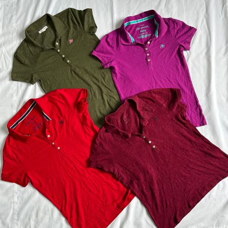 Aeropostale Button  T shirt B# 419