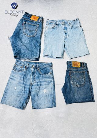 UPCYCLED Levis Denim Shorts - EVR0533