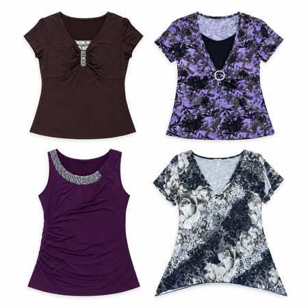 Y2K Sheer Tops 10 pcs At 1511