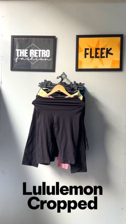 YW-Lululemon Cropped  Legging #813