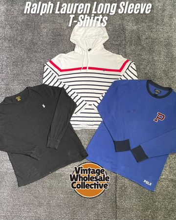 🔴 Ralph Lauren Long Sleeve T-Shirts - (14/09)