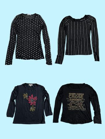 Y2k cute black bundle (TM086)