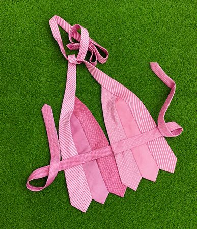 Top halter à cravate recyclé
