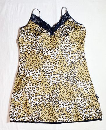 Bedrucktes Slipkleid