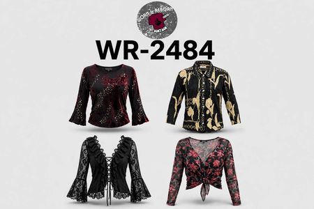 Y2k whimsigoth tops WR-2484
