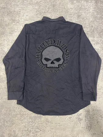Harley Davidson Button-Up Shirts - [TS-0732]