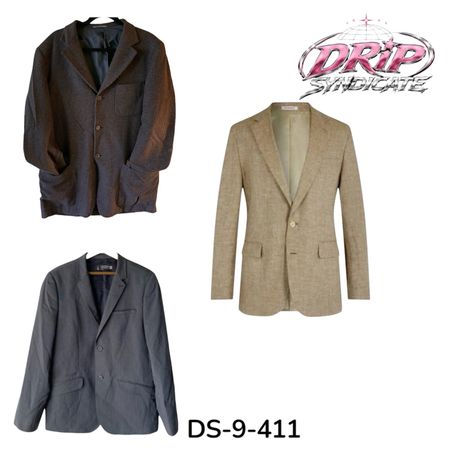 Eleva il tuo stile con questo blazer di marca distintivo (DS-9-411)