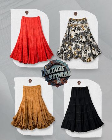 Y2K Cotton Skirts
