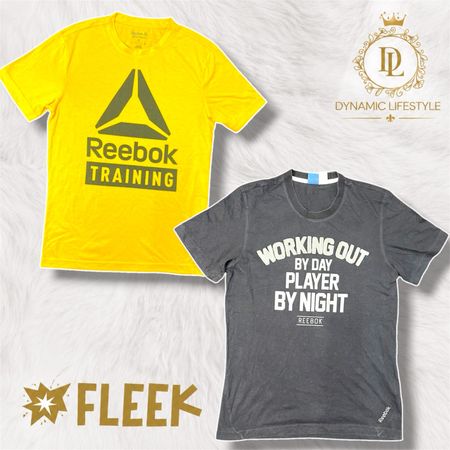 Reebok und Levi’s Rundhals-T-Shirts