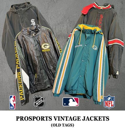 Veste Vintage Prosports y compris les vestes Starter