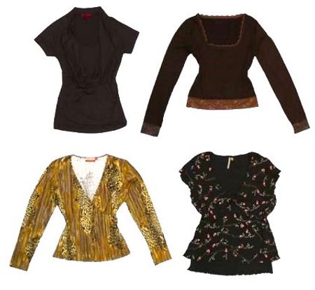 Y2K Grunge Aesthetic Mesh Tops