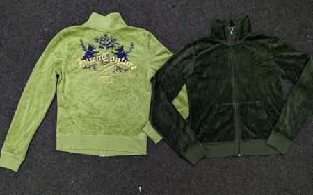 🦋💖 Juicy Couture Velour Zip-Up Jackets – Mixed Colours & Styles ✨🩷