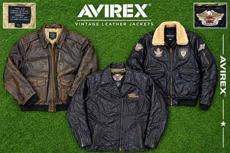 Avirex, Harley Davidson Vintage Lather Jackets
