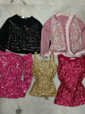 Y2k Beaded & Sequin Top Bundle