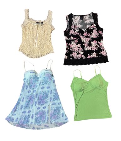 Y2K Tropical Tops 15 pcs At 1246