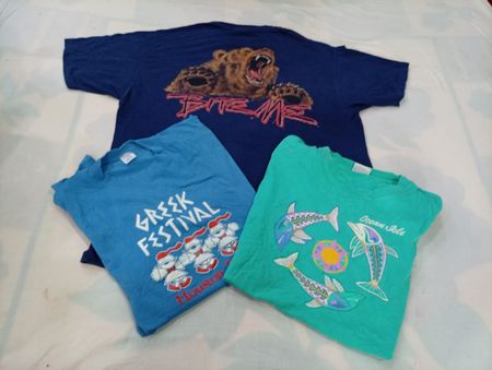 CR11398 T-Shirts Vintage à Couture Unique