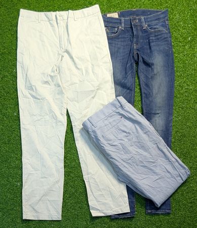 6698 - Ralph Lauren, Tommy Hilfiger Pantalone di Cotone