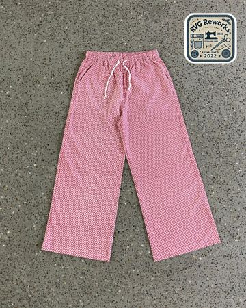 25 Pcs Exact Upcycled Cotton Stripe Trousers