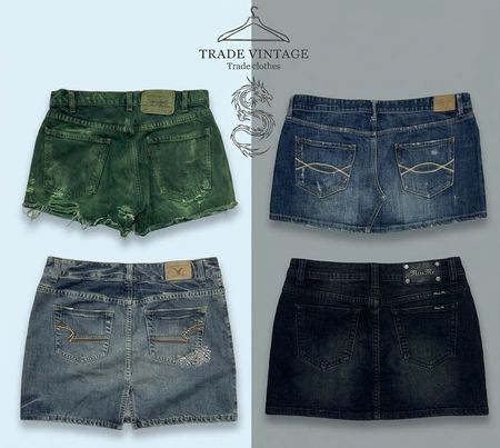 Y2K Mini Skirt (1380)